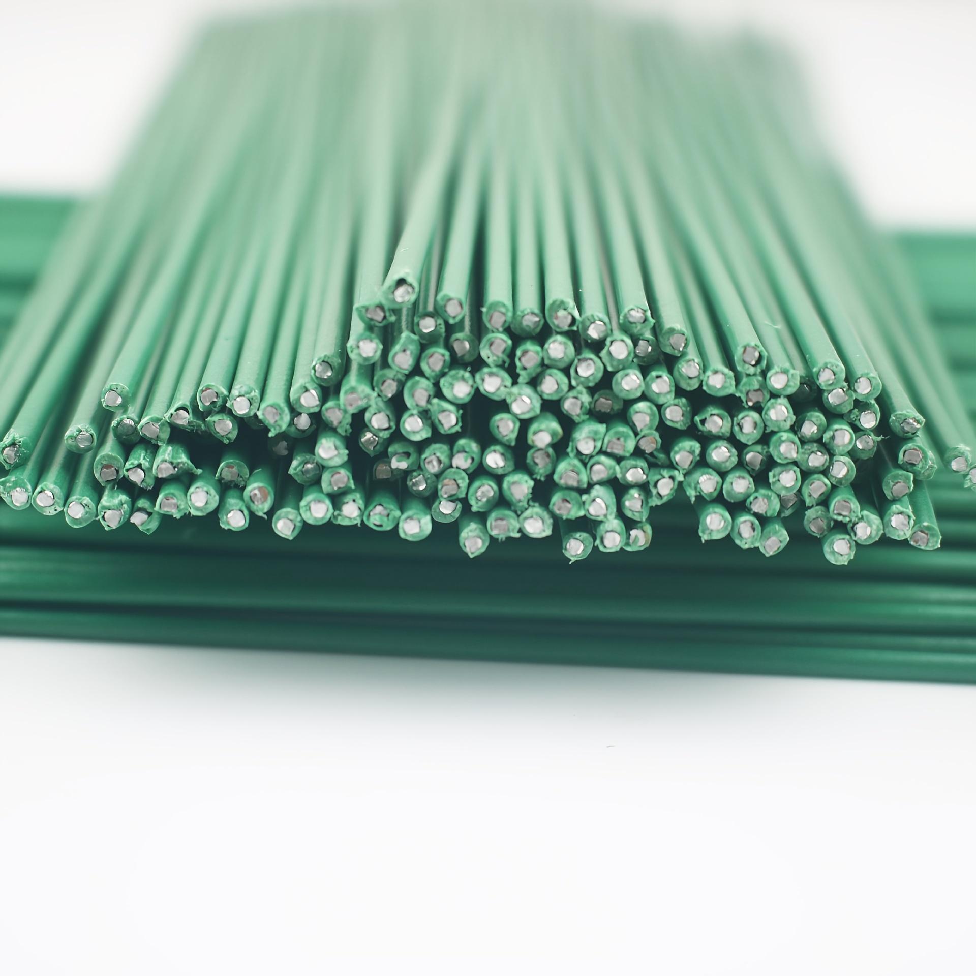 Lifelike Flower Stem, 1 Set Including 50-100pcs Durable Wire Rod Craft Stems , Decorative Flower Stem for DIY Wedding & Home Decor, Ornaments