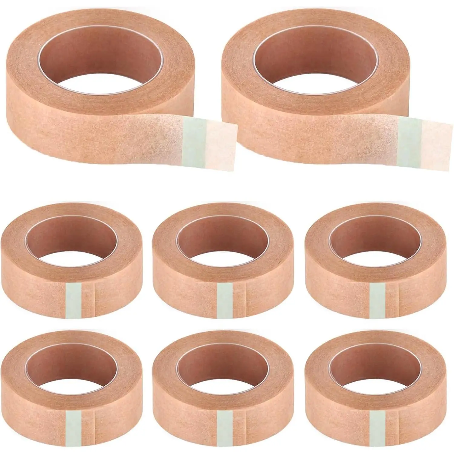 6 Rolls Nose Tape for Rhinoplasty Shaping, Micropore Tape, Paper Tape Medical Sensitive Skin, Flexible Surgical Bandages, First Aid Bandages for Wound Injuries Swelling (0.5 in x 10 yds)