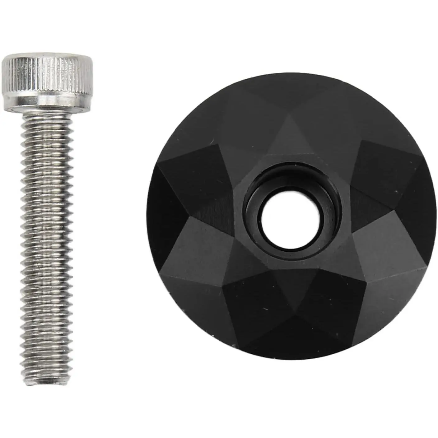 31.8mm/1.3in Bike Headset Top Cover, Front Fork Stem Top Cap for Bicycle Stems