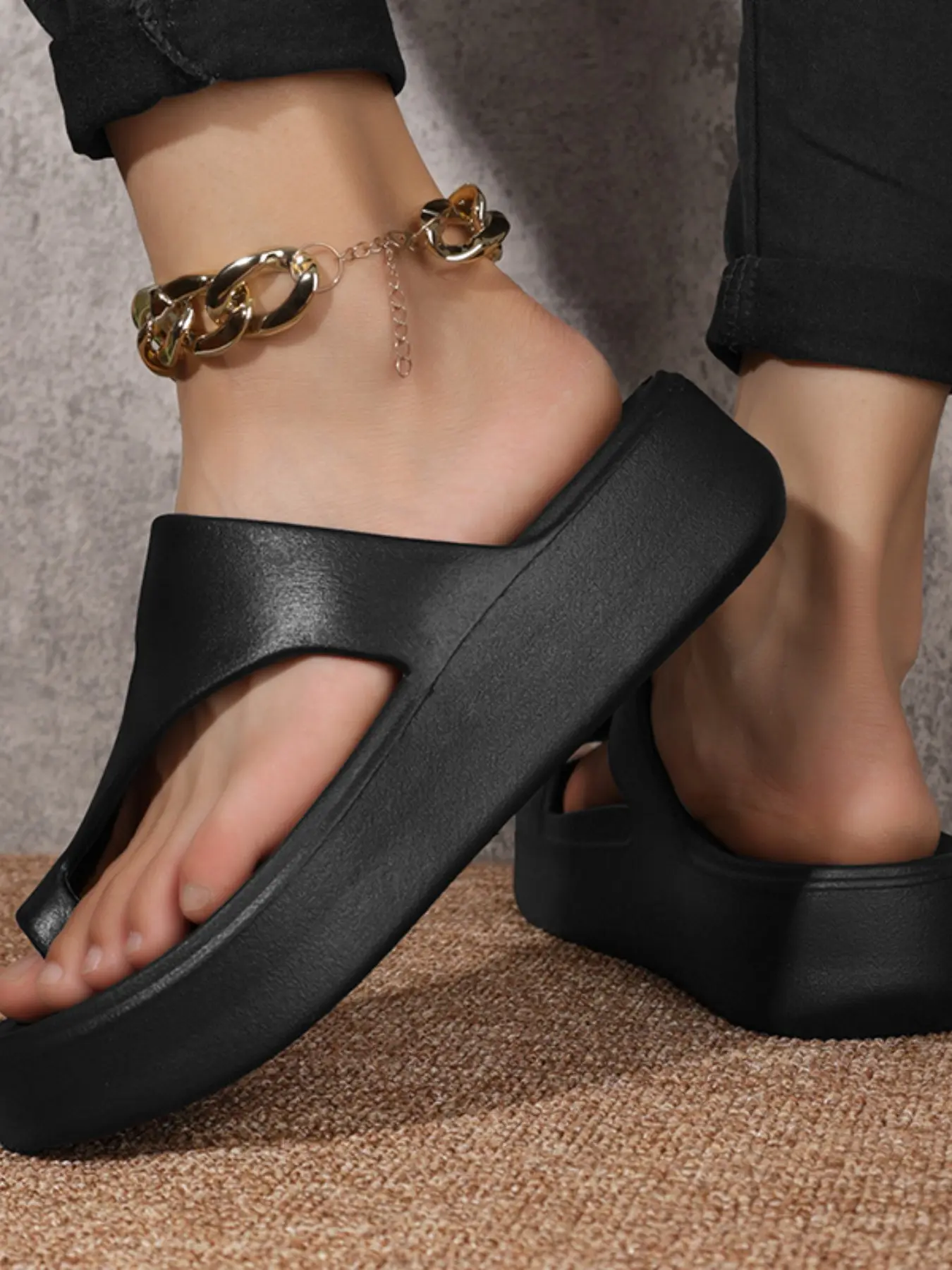 2026 Summer New Women's Fashion Slide Slippers, Casual Quick-Dry Anti-Slip Non Slip Design Water Shoes, Outdoor Beach Sandals, Slip-On Soft Sole Footwear, Affordable Sandals, Summer Slides, EVA Beach Slippers