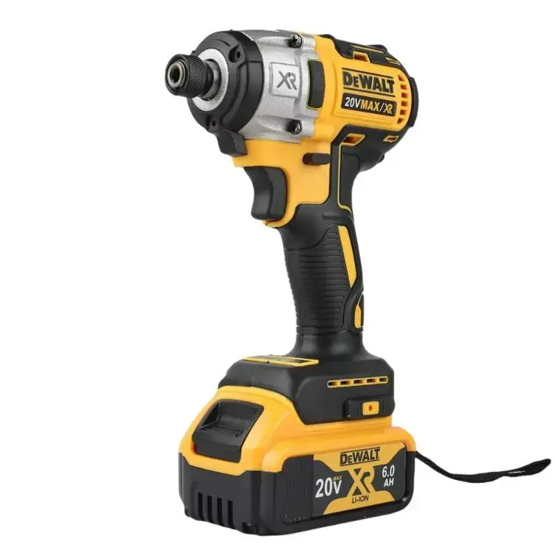 Dewalt F887 205N-m Brushless Cordless Impact Driver, 20V Rechargeable Drill, Multifunctional Screwdriver Tool, Compatible with Dewalt 20V Batteries