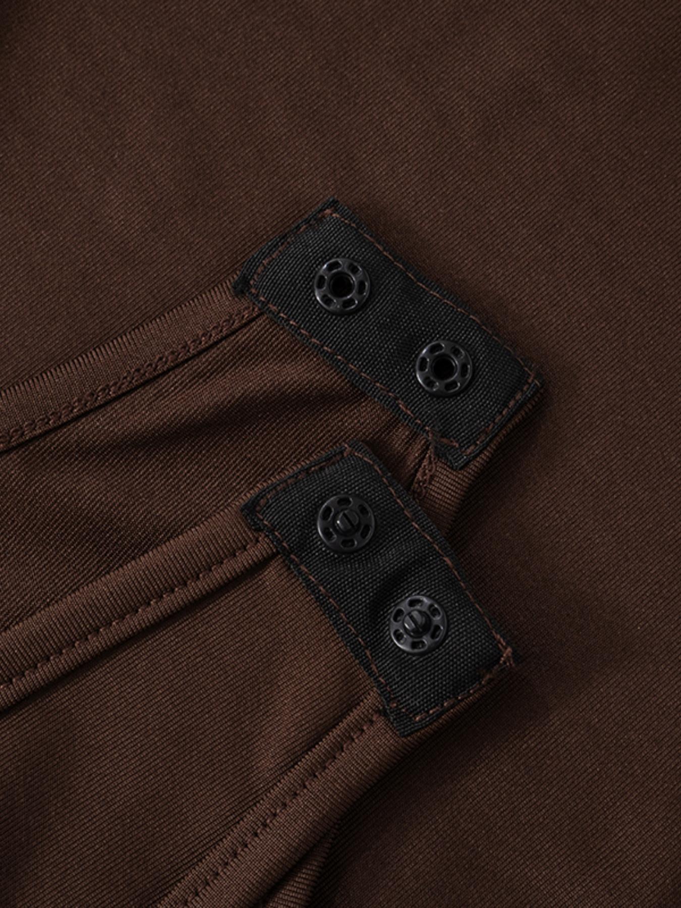 Women's Solid Color Bodysuit, Fashion Minimalist Casual Cowl Neck Bodycon Bodysuit for Nightlife, Women's Clothes for Summer