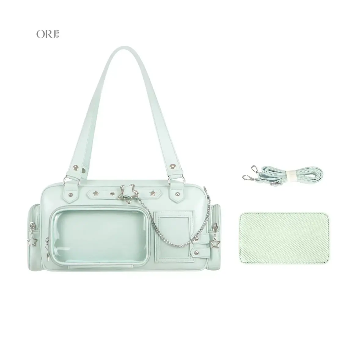 2026 Large Capacity Anime Ita Bag, Minimalist Harajuku School Tote Bag, Fashion Kawaii Shoulder Handbag, Trendy Collection Display Bag, Portable School & Daily Carry Bag for Fans Students