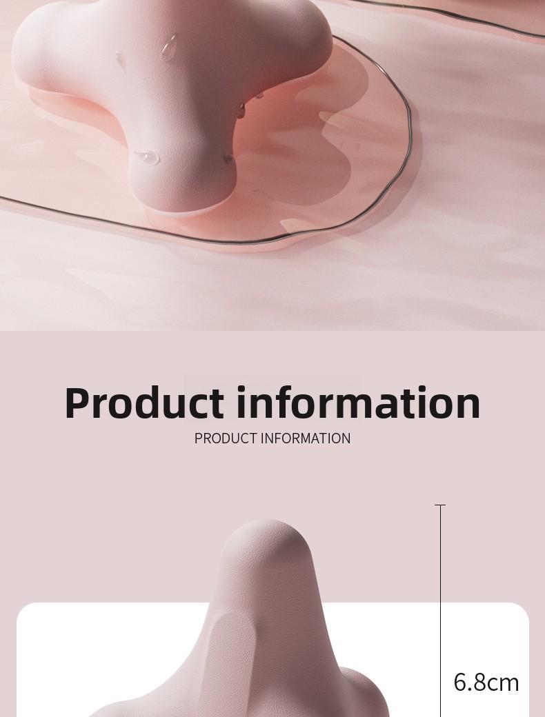 Customized fascia ball, peanut ball, silicone suction cup massage hedgehog ball, used for foot, back, and waist muscle relaxation and meridian massage