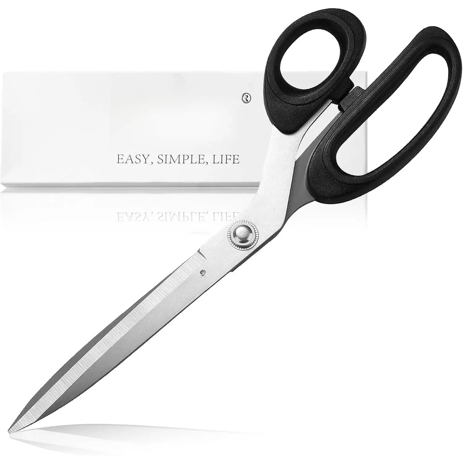 Fabric  10 inch Sewing   Purpose  Heavy Duty Fabric  for  Clothes Leather Classic Stainless Steel Professional Fabric Shears for Tailor Office