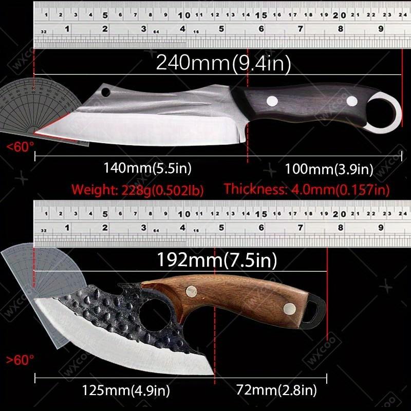 Professional Kitchen Knife Stainless Steel Boning Knife Slicing Knife Cutting Knife Multi-functional Kitchen Knife Set Killing Knife