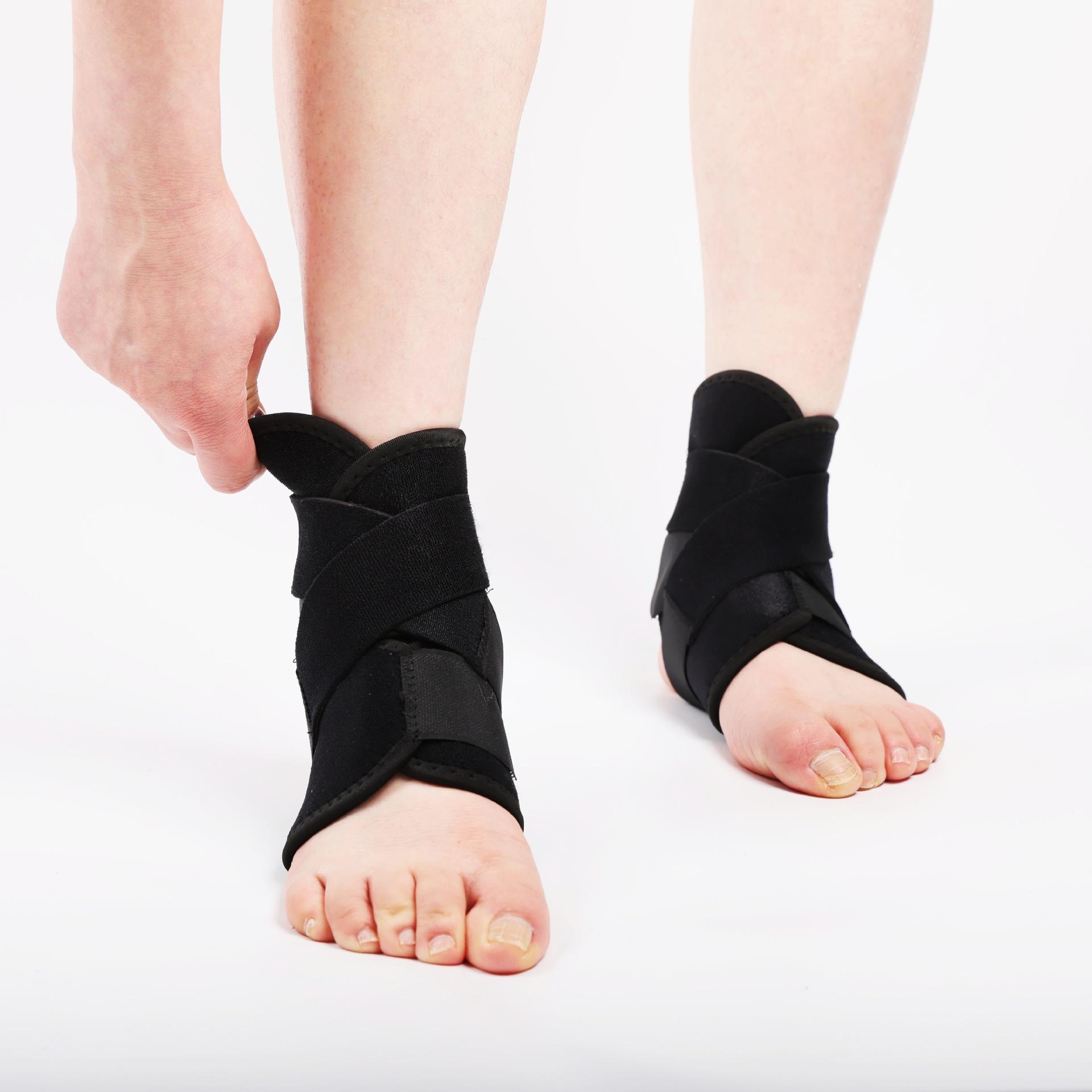 Unisex Ankle Support Braces - 2 Pcs High Elastic Nylon, Breathable Comfort Stable Support for Outdoor Sports Sprain Protection Active Individual