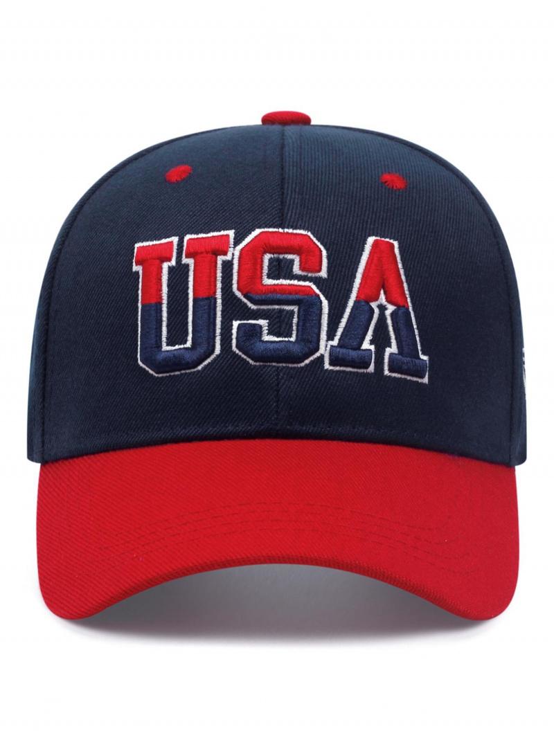 2026 New Fashion Trend American Flag Embroidered Street Skateboard Hat, Hip-Hop Hat, Outdoor Cycling Casual Sports Sun Hat, Daily Wear Decorative Baseball team victory Cap, Flat Brim Hat, Unisex adjustable unisex hat