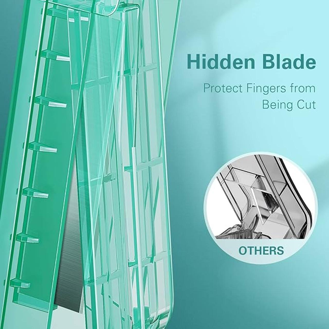 Portable Pill Cutter & Dispenser, 1 Count Adjustable Pill Cutter, Pill Storage Box, Vitamin Organizer, Supplement Organizer, Food Storage & Container for Small & Micro Pills