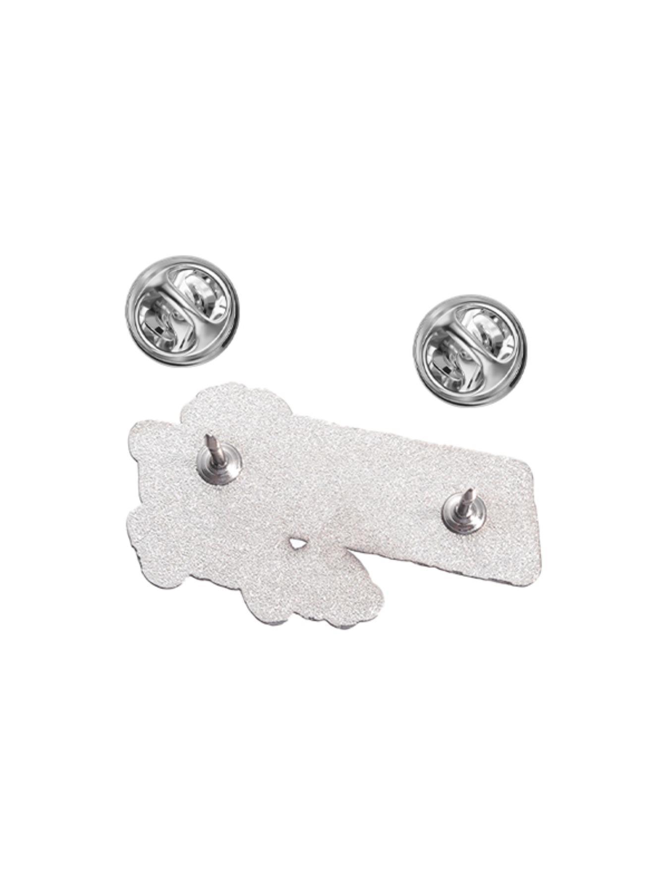 Cartoon Slogan Enameled Pin Brooch, Fashion Brooch for Party, Daily Clothing Decor, Trendy All-match & Exquisite Brooch for Birthday Gift