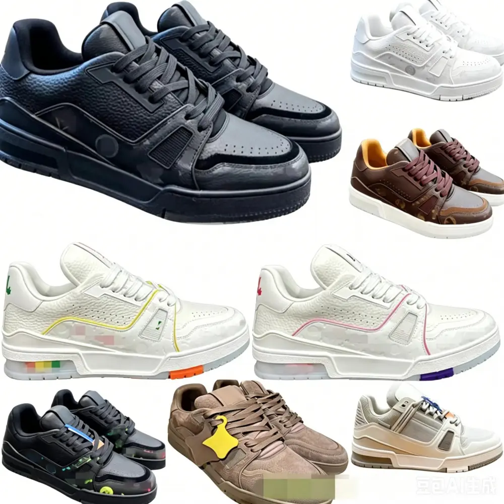 White & Pink Sneakers, Unisex Retro Splicing Breathable Low-Top Shoes, Couple Style