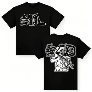 [TikTok Viral Streetwear Tee]  SDL / Sky’s Da Limit Graphic Tee – Unisex Cotton Short Sleeve T-Shirt, Streetwear Style, Casual Trendy Top for Men & Women, Perfect Gift