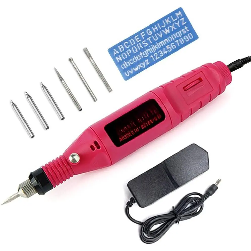 Electric Engraving Pen Etching Tool | Tungsten Carbide Tip |
