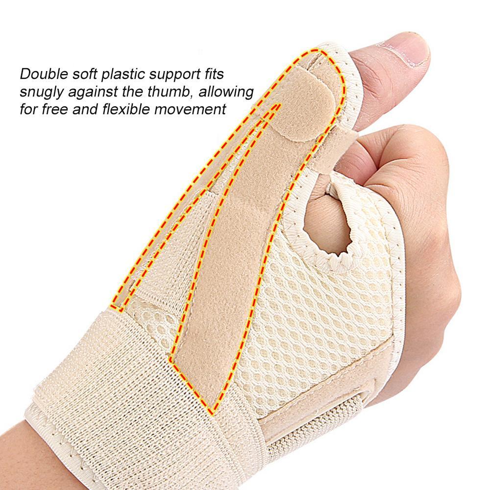 Adjustable Thumb Splint, Wrist Support for Women & Men, Sports Wristband for Tendonitis, Arthritis, Tendonitis, Fitness Accessories, Ulnar Wrist Brace, Breathable Wrist Brace