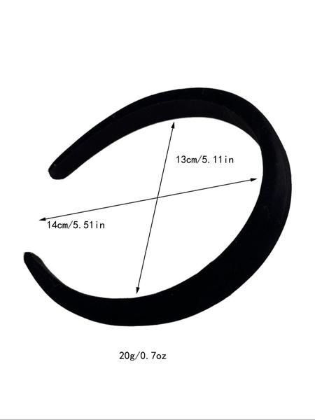 Women's Elegant Minimalist Hair Hoop, Trendy Simple Style Plain Color Hair Hoop, Chic All-match Hair Accessories for Hairstyle Decor, Headbands On Forehead