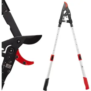 G2 Tree Trimmer Ratcheting Branch . Heavy Duty Branch . 42 inch Extendable  Hand Loppers. Tree Pruner Trusted Since 1988. Chops Thick Branches with Ease.