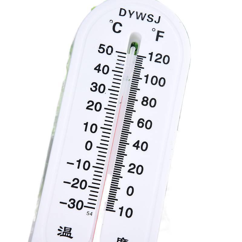 Wall-mounted thermometer and hygrometer for home use, indoor thermometer, long strip temperature gauge, indoor and outdoor hanging thermometer