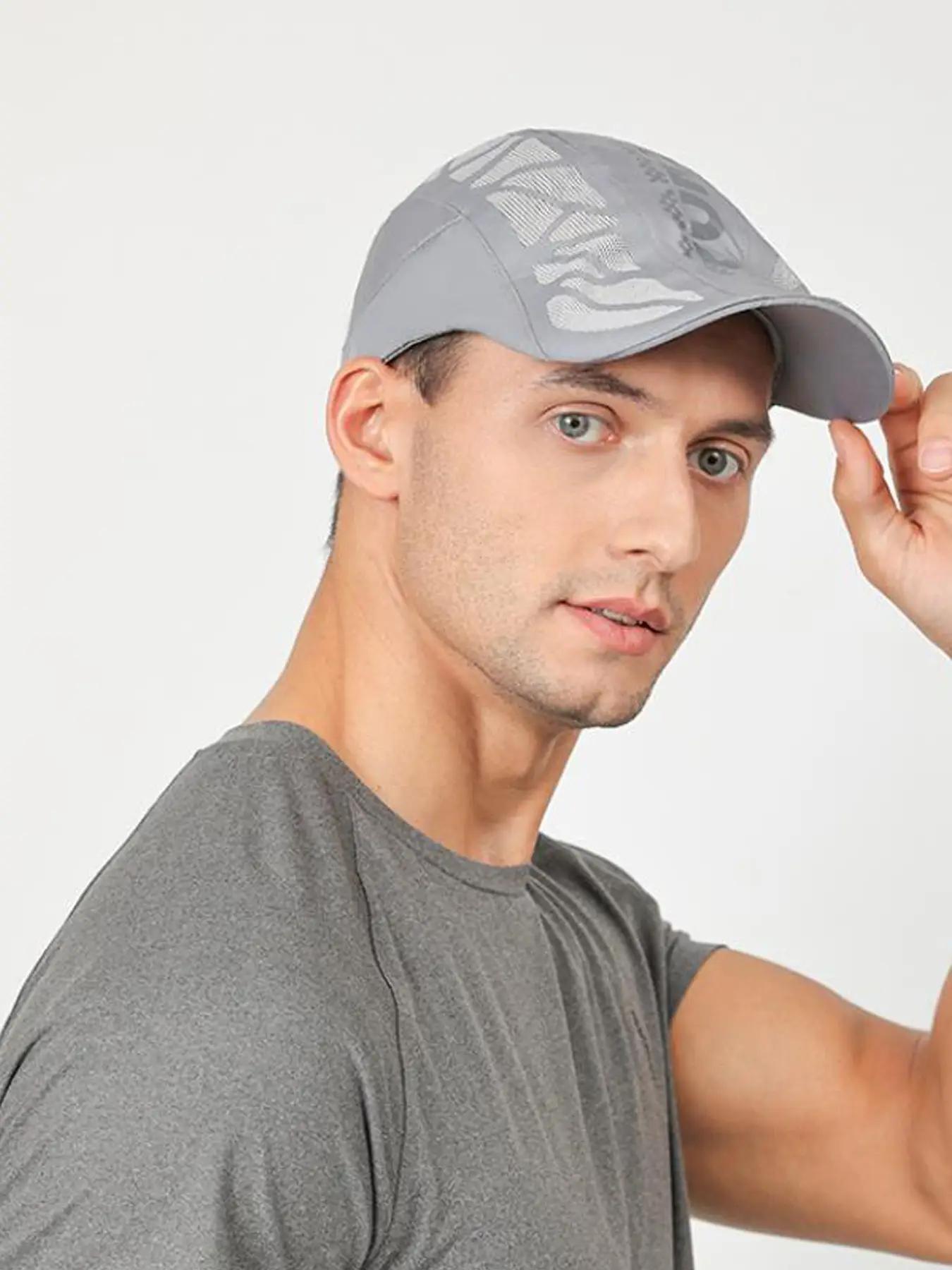 2 Pack Men's Mesh Breathable Fitted Newsboy Cycling Cap | Retro Literary Painter Peaked Sunshade Cap