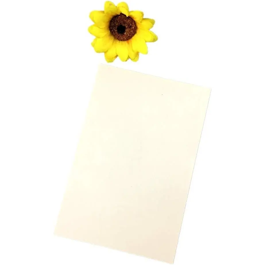 50pcs 5"x7" 250 GSM Ivory Pearl Blank Printable Invitation Sheets for Wedding Birthday