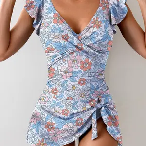 2026 New Arrival Women Tankini Set, 2 Piece Swimsuit with High Cut Briefs for Beach