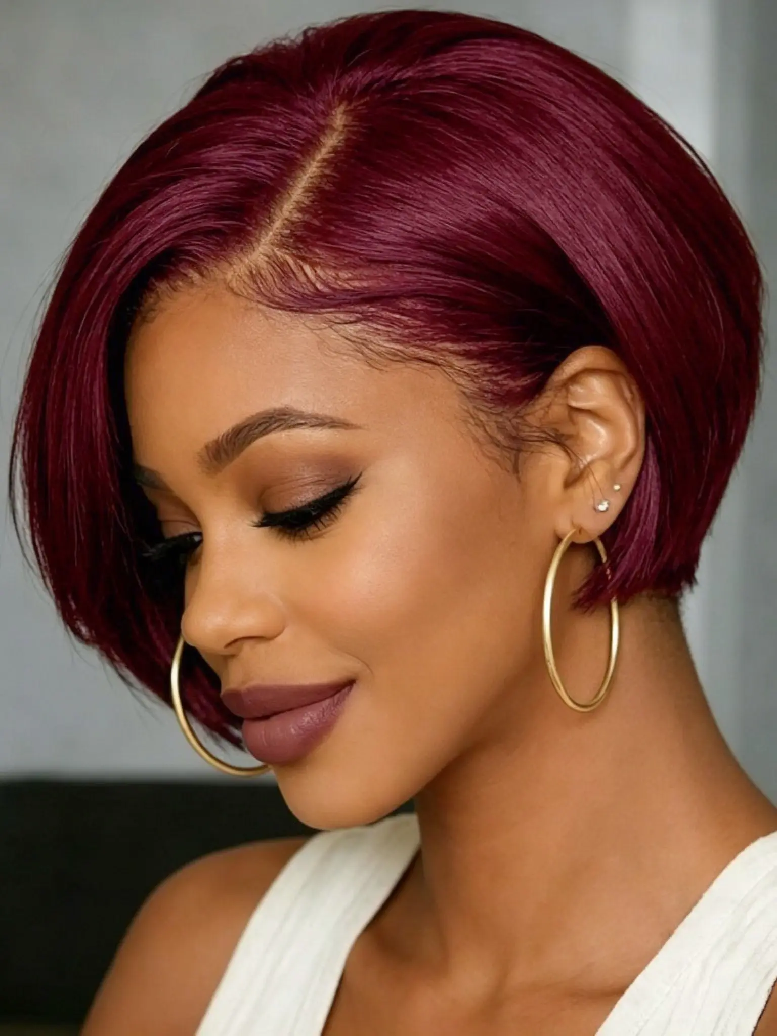 13x4 Lace Front Human Hair Wig, 8 Inches Short Bob Curly Pixie Cut, 180% Density Body Wave Wig for Women, Natural Look & Comfortable Fit