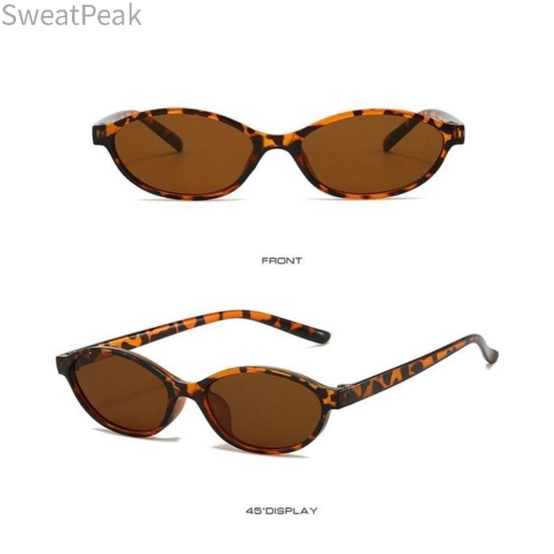 Retro Oval Cat Eye Sunglasses for Women – UV400 Protection  display picture 1