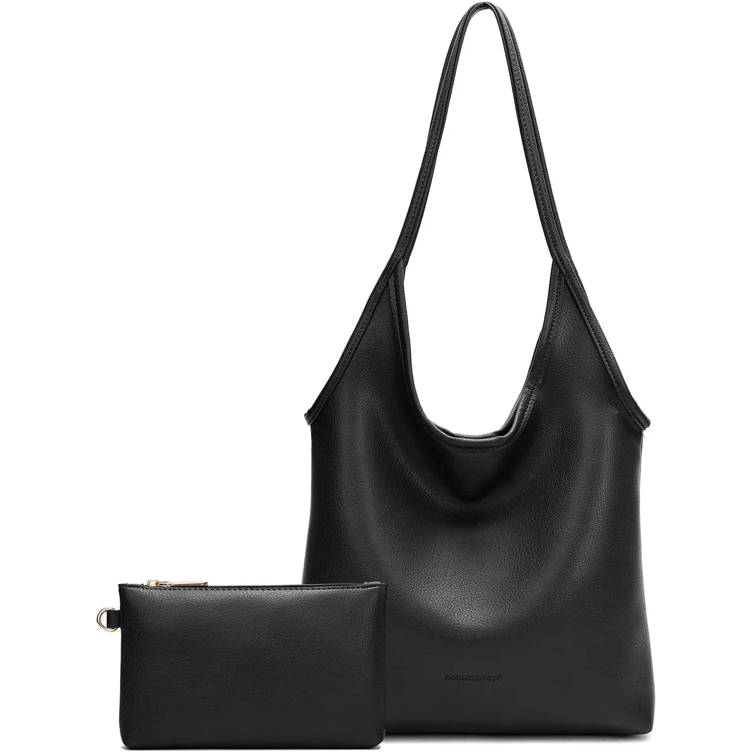 Women's Slouchy Hobo Bag - Soft Designer Top Handle Shoulder Purse, Large Capacity Home Organizer Storage Bag, Large Capacity Bag