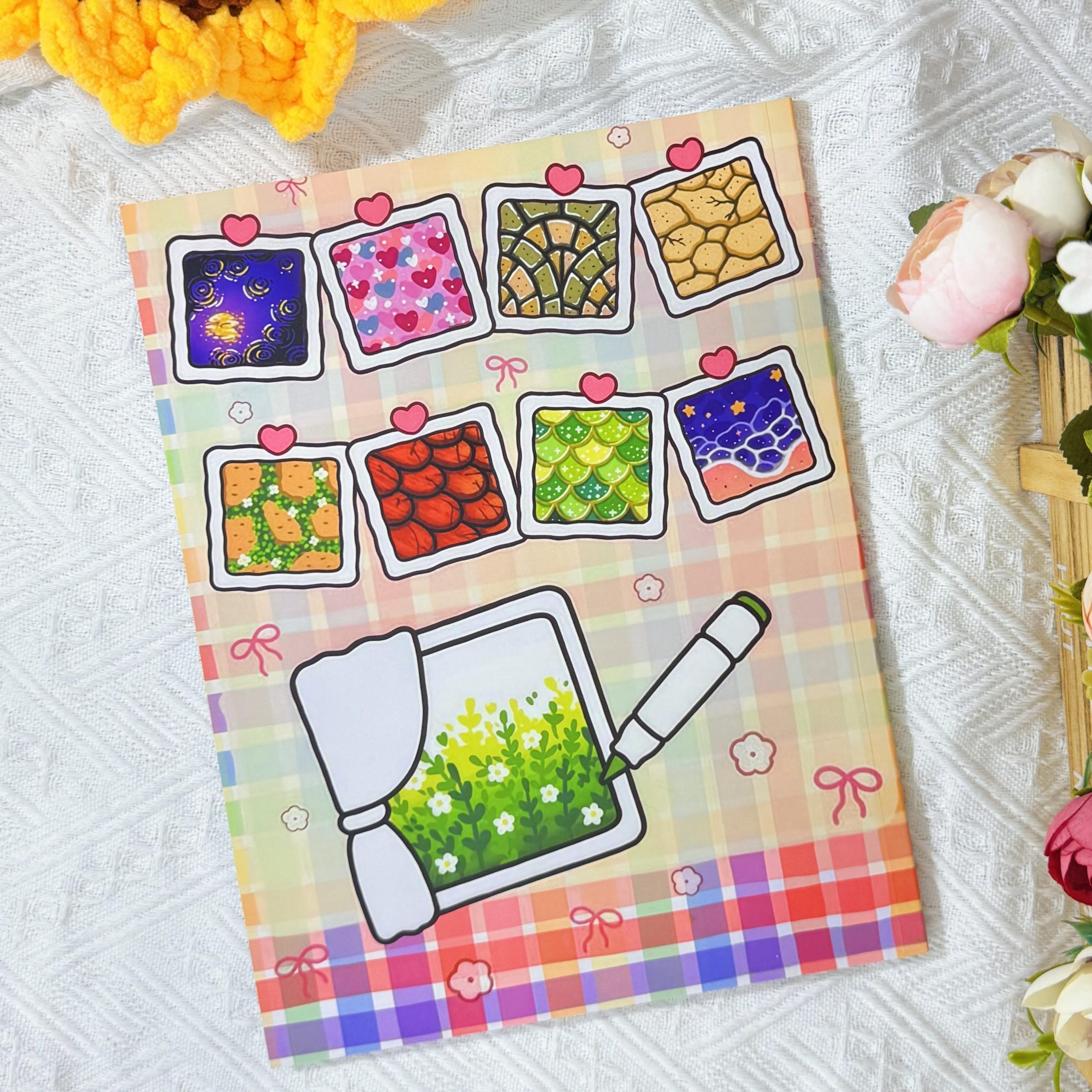 How to Draw Simple Fun Patterns Coloring Book for All Ages Drawing, Large Size High-Quality Paper Pages Perfect Gift for Art Enthusiasts Doodle Books