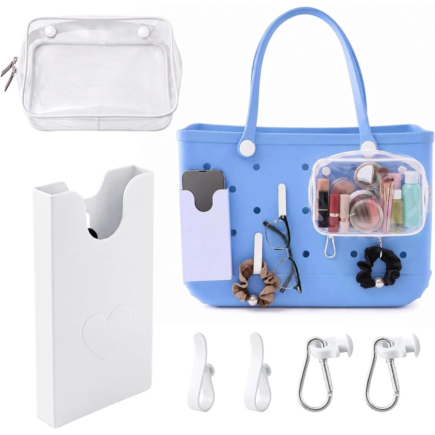 6 count Accessories Compatible with , Tote Bag Organizer Set