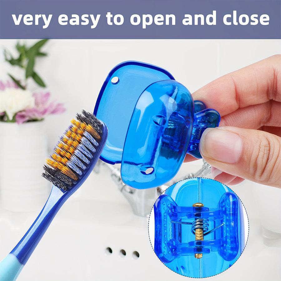 10Pcs Toothbrush Covers, Portable Travel Toothbrush Holder Case