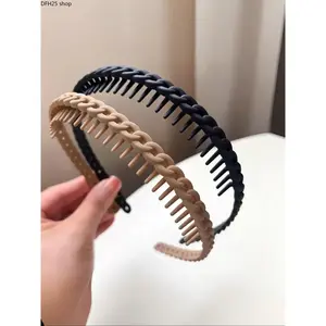Braided Headband for Women and Girls, Non Slip Hair Accessory for Daily Styling and Casual Wear, Lightweight Comfortable Fit