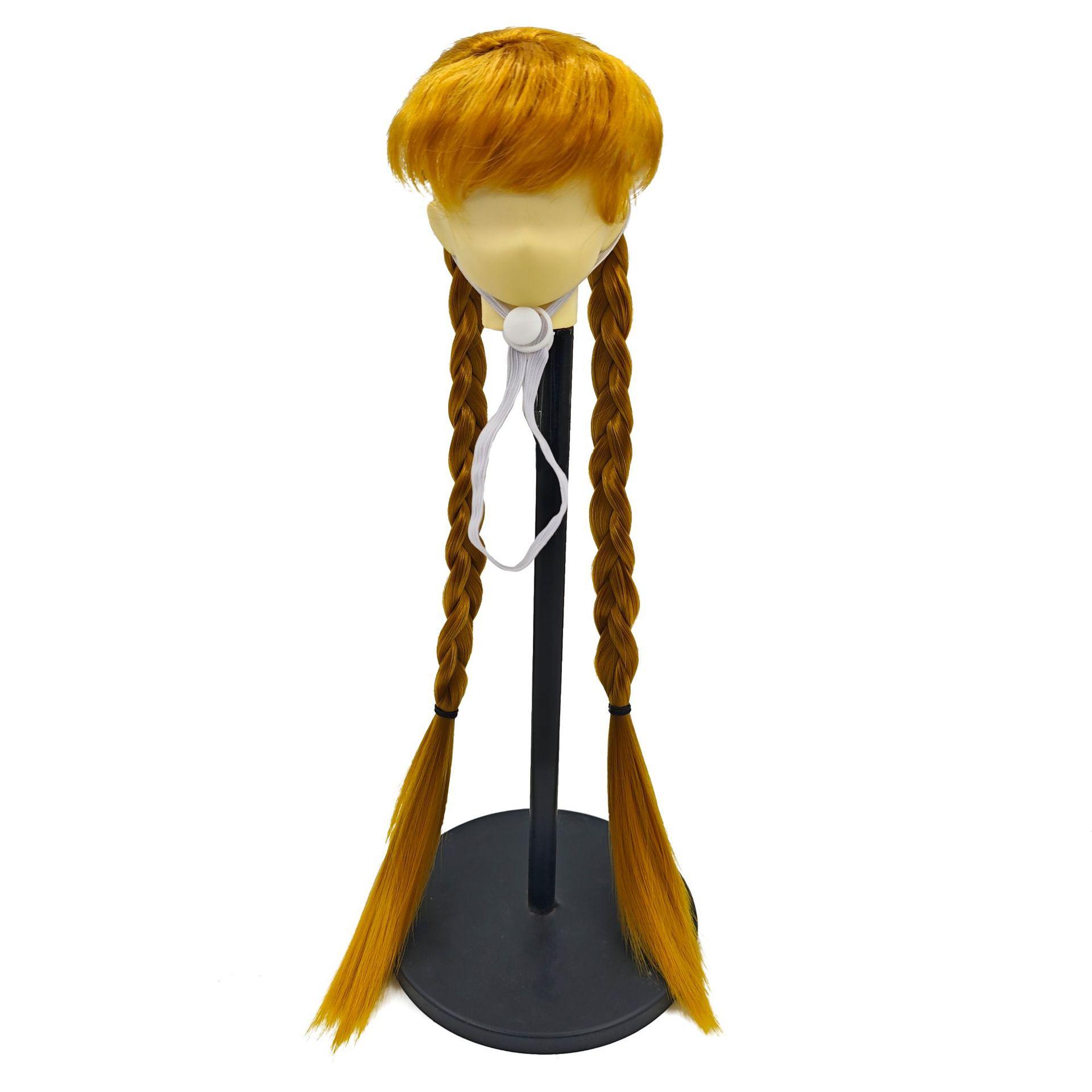 Best-selling handmade crocheted American-style goose wig hat, cute decorative hat, wig headgear Gold Plated Custom Dog Collar portable pu leather tag Reversible Fall Dog Bandanas Breathable Scarf Pumpkin Ghost Pink Candycorn Pet Pattern Set shoes