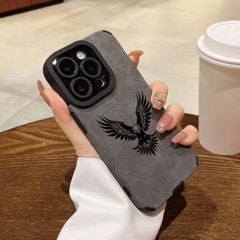 Unisex Eagle Pattern Phone Case Gift, Compatible with iPhone 17/17 Air/17 Pro Max, 16/16 Pro/16 Pro Max, 15/15 Plus/15 Pro/15 Pro Max, 14/14 Plus/14 Pro/14 Pro Max, 13/13 Pro/13 Pro Max, 12/12 Pro/12 Pro Max, 11/11 Pro/11 Pro Max, XS Max