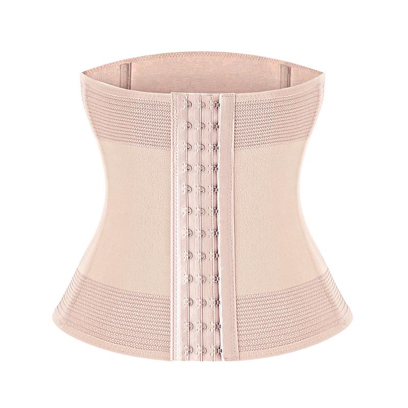 Adjustable Waist Trainer, Women's Solid Color Belly Control Body Shaper, Slimming Sports Belt