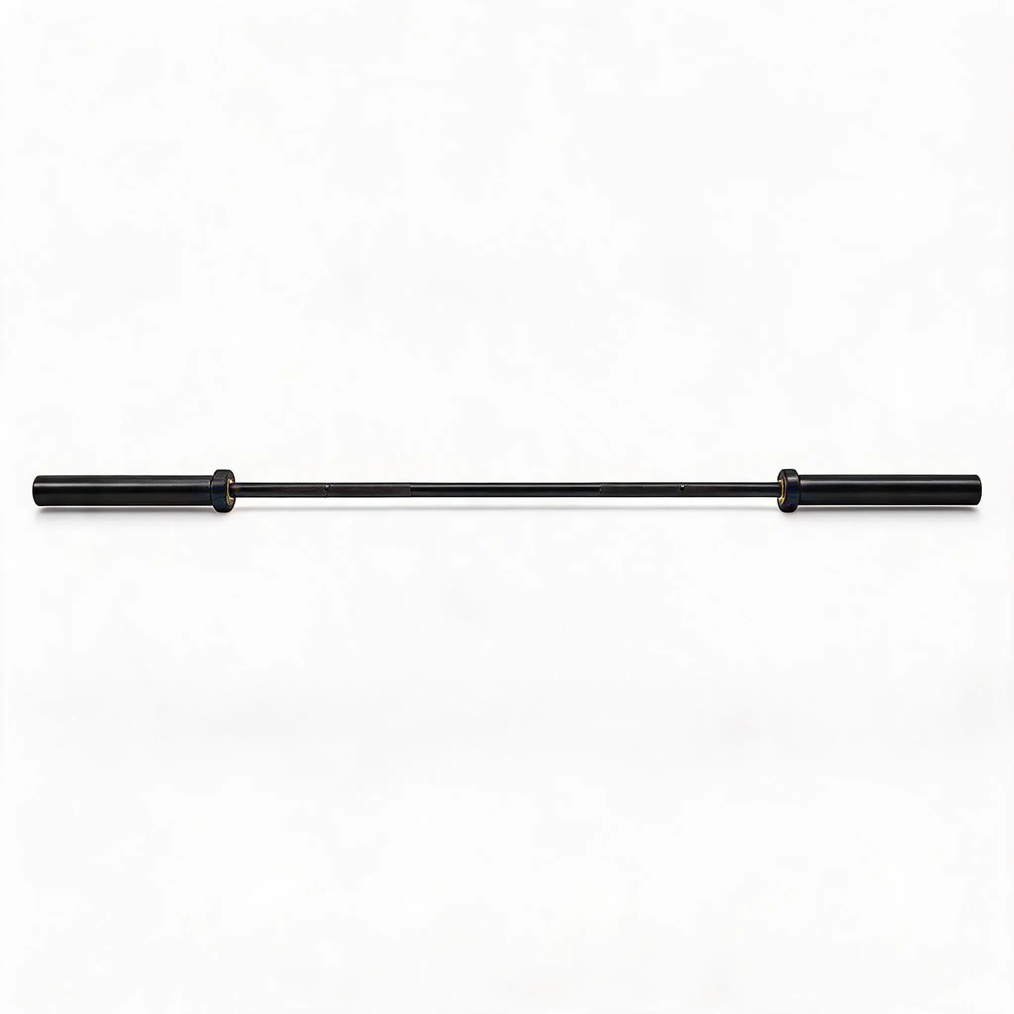 Olympic Barbell Bar 5ft Carbon Steel 500lb Capacity Weightlifting Bar for Home Gym Strength Training Squat Bench Press Matte Black