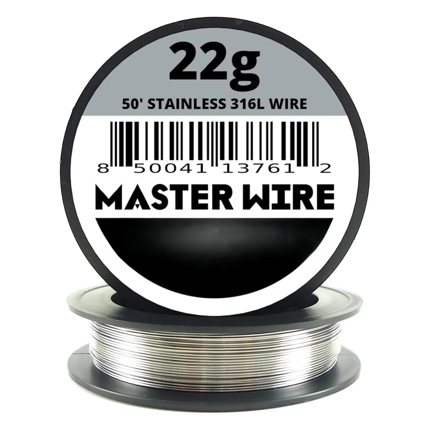 Stainless Steel 316L - 50' - 22 Gauge  - 50ft - 0.65mm - 0.025in -