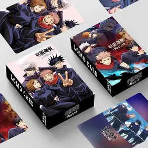 Anime JJK Lomo Cards 30pcs/Box Pack Gojo Satoru Itadori Yuji Character Photo Cards Collectible Merch Gift for Manga Lovers