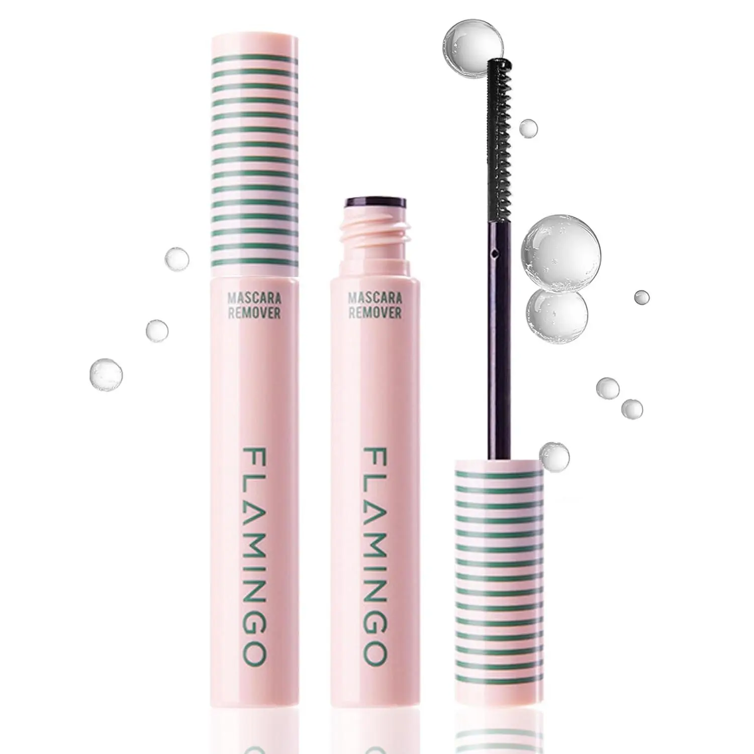 Upgrade Speedy Mascara Remover Eye Makeup Remover for Waterproof Mascara Eyeliner Eyeshadow Gentle Long Active Spiral Head Oil Gel Cleanser Precision Cleansing Wand