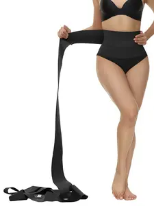 1 Count Triple Wrap For Tummy Control Waist Trainer, Shapewear Belts, Underwear, Comfortable High Inclusive Shaper Girdle, Columbian Waist Cincher, with Velcro Adjustable Fit Corset, Suitable For Daily Training Or Sports, Women