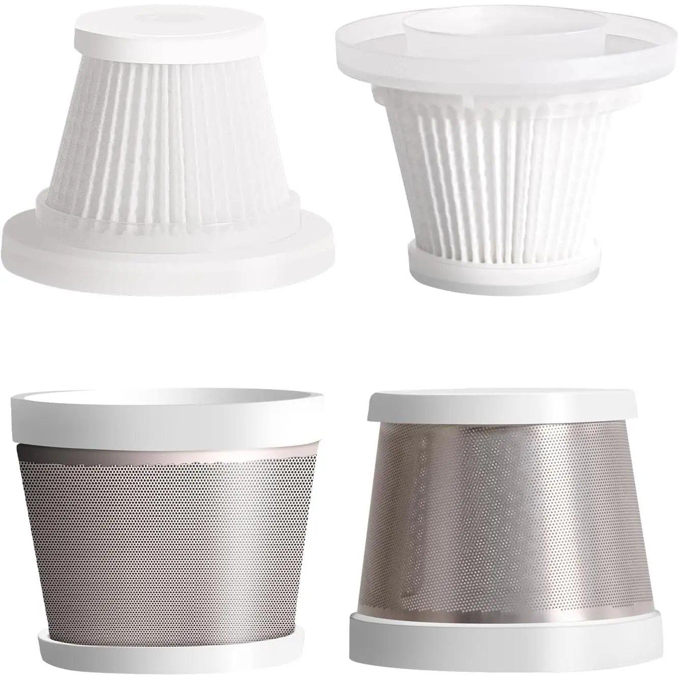 2 count Vacuum Cleaner Filters, High-Efficiency Filtration  Filter Compatible with   Vacuum Portable, Washable and  Vac