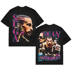 Graphic T-Shirt "SUGA" SEAN O’MALLEY Tee, Sugar Sean Vintage UFC MMA Graphic Tee, UFC MMA Shirt, Gym Wear Unisex Cotton Streetwear Camiseta, Fight Night Sports Apparel, Gift for Fighters, Summer Verano Top