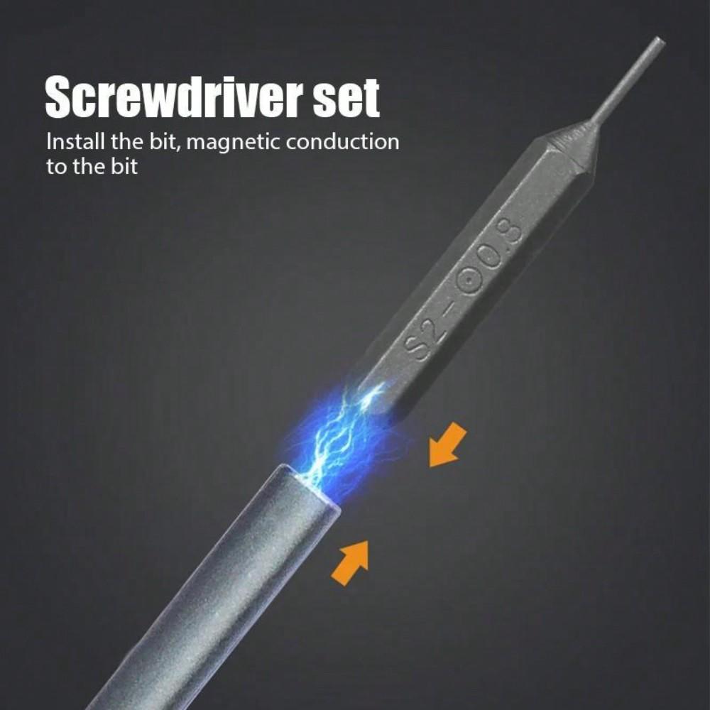 63-in-1 Screwdriver Set, Multifunctional Screwdriver Set, Universal Cross Screwdriver, Industrial Grade Screwdriver for Notebook, Mobile Phone Repair