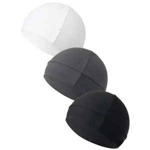 Simple Style Cotton Skull Beanie for Men Women,3-Pack Lightweight Caps Breathable Hats  For Outdoor Sports,Sleep