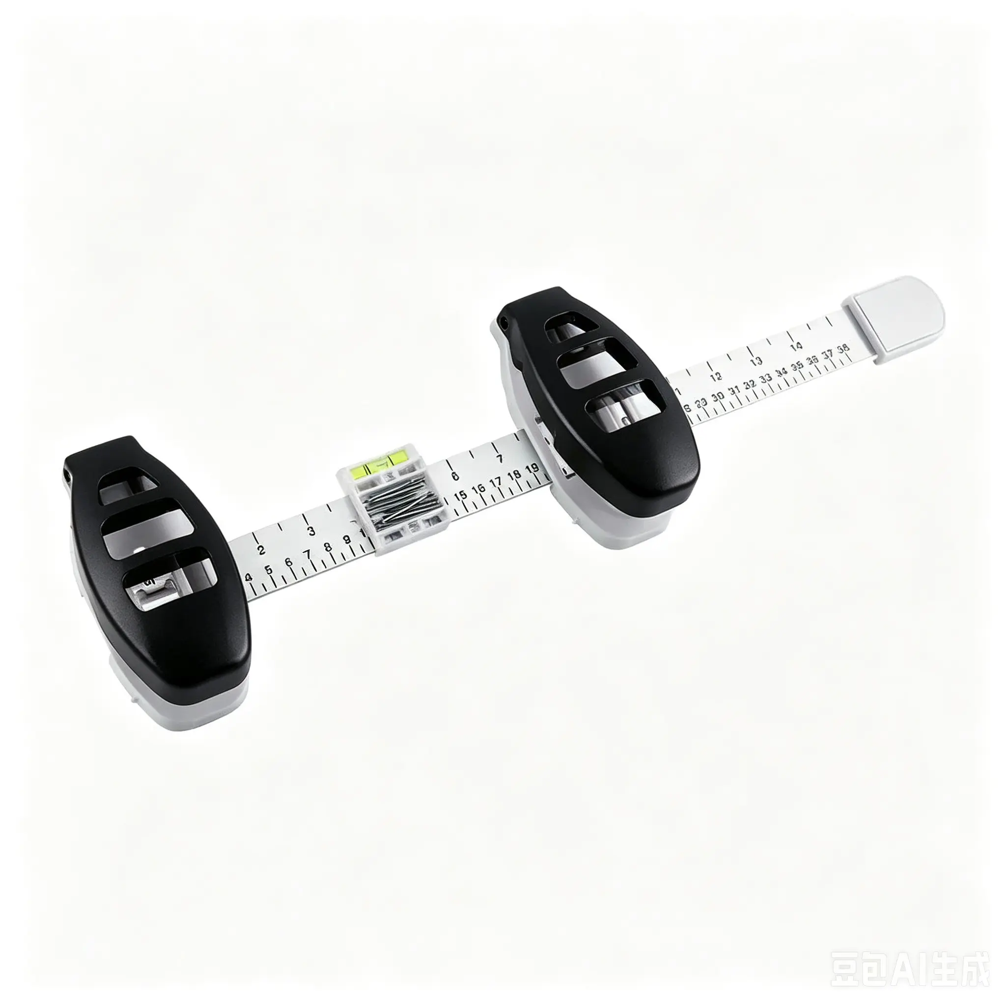 Professional Picture Hanging Tool with Level and Ruler Measurement - Multifunctional Picture Hanger & Frame Alignment Kit for Home Wall Decor, Easy to Use & Precise Placement