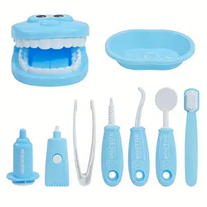 Children's Pretend Play Toy Set, Role-playing as a Dentist, a Fun Toy, Suitable as a Holiday Gift for Kids