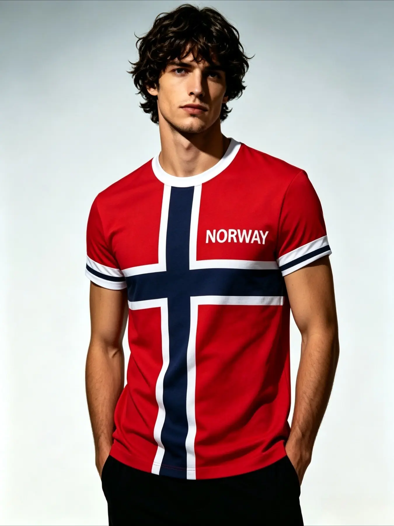 Summer New Loose Breathable Sweat-Wicking Short Sleeve T-Shirt, Men's Football Top, Ideal for Teens, Sports Events, Fans' Choice, Best Gift