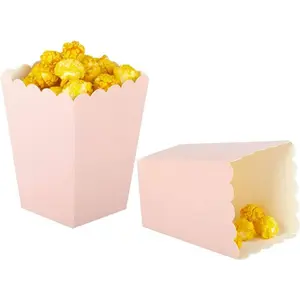 Popcorn Boxes Cardboard Popcorn Favor Containers,Pack of 24