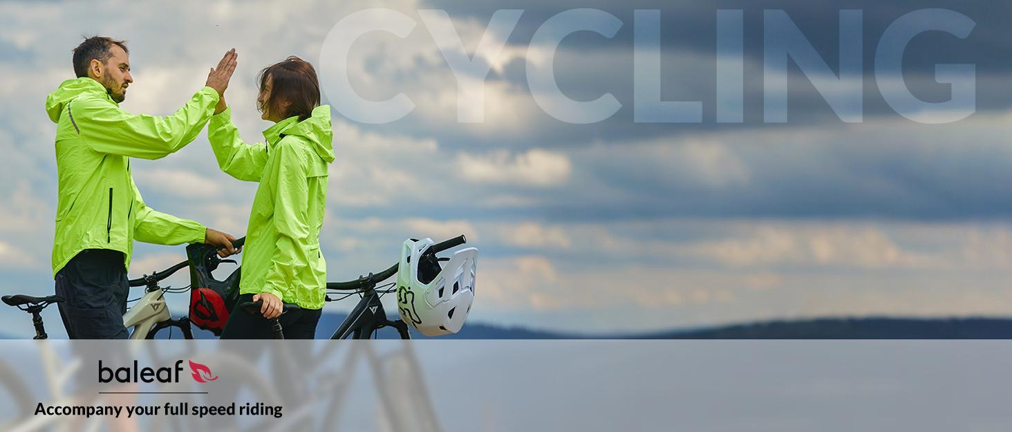 Baleaf Mens 4D Padded Bike Shorts Cycling Shorts with Phone Pockets Zipper UPF 50+ Reflective Mountain Biking Gear