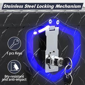 【Black Friday】GARVEE 20 Inch Heavy Duty Aluminum Diamond Plate Tool Box with Lock and Keys, Waterproof Storage Organizer for Pick Up Truck Bed, RV Trailer/Van, Features Side Handle for Easy Transport. 【Black Friday】GARVEE 20 Inch Heavy Duty Aluminum Diamond Plate Tool Box with Lock and Keys, Waterproof Storage Organizer for Pick Up Truck Bed, RV Trailer/Van, Features Side Handle for Easy Transport.