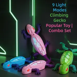Kids Wall Climbing Toy Snake Remote Control, 2.4g Wireless, Colorful Lights, Eco-Friendly PP Material, Abs Remote, Aaa Batteries Needed